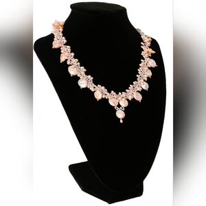 New! 9" Black Velvet Jewelry Necklace Chain Display Bust Stand